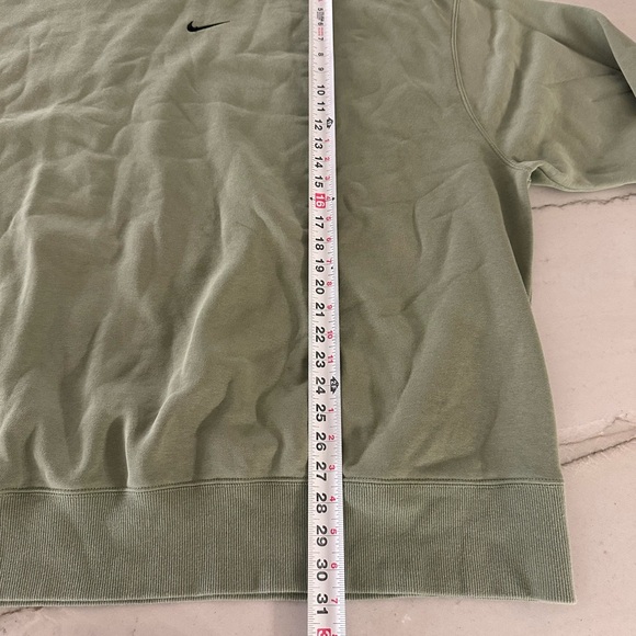 Nike Therma Center Swoosh Size 3XL Sweatshirt Green - Picture 5 of 6